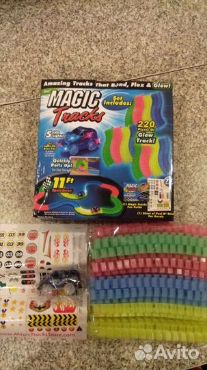 Светящийся трек/трасса и дополнительные машинки