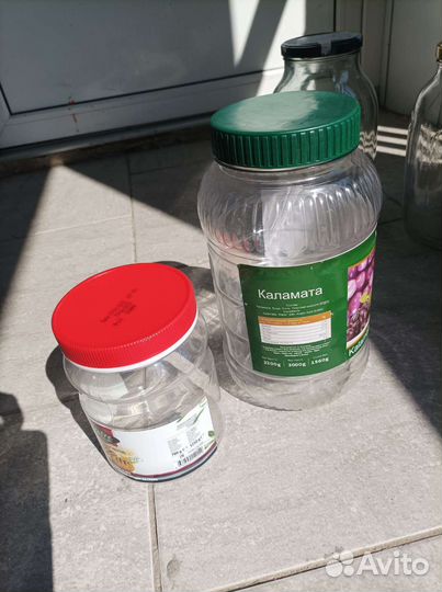 Банка 3л стекл винт Греция. Доставка