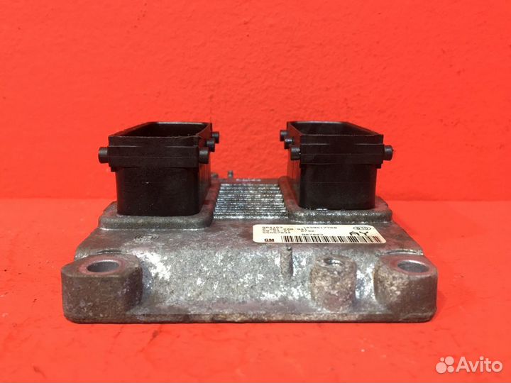 Блок управления двигателем Opel Astra H Z14XEP