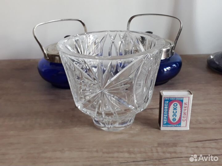 Хрусталь - вазы, бокалы, салатники, конфетницы