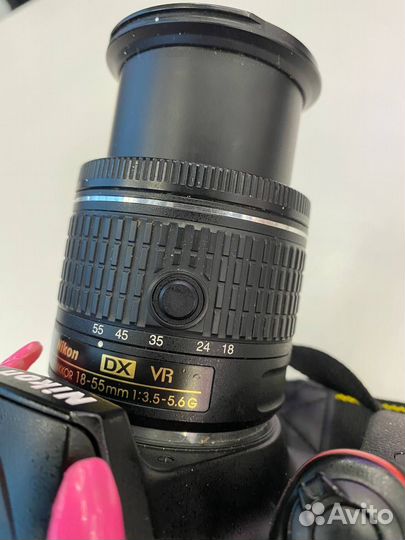 Фотоаппарат Nikon d3400 с объективом 80-300mm