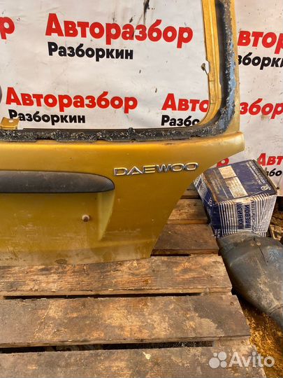 Крышка багажника daewoo matiz