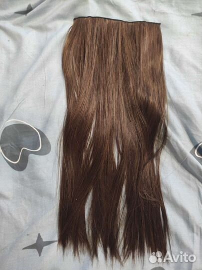 Волосы на заколках новые