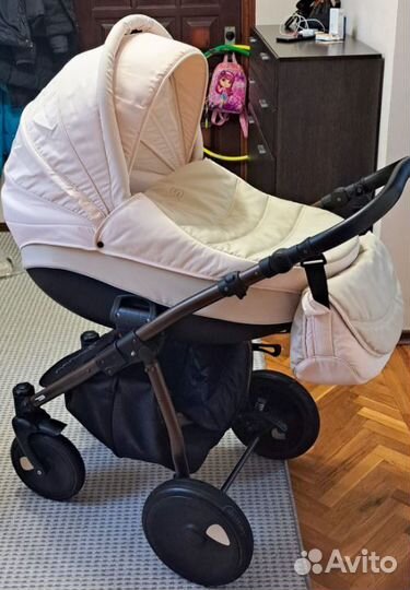 Детские коляски 2 в 1 эко кожа