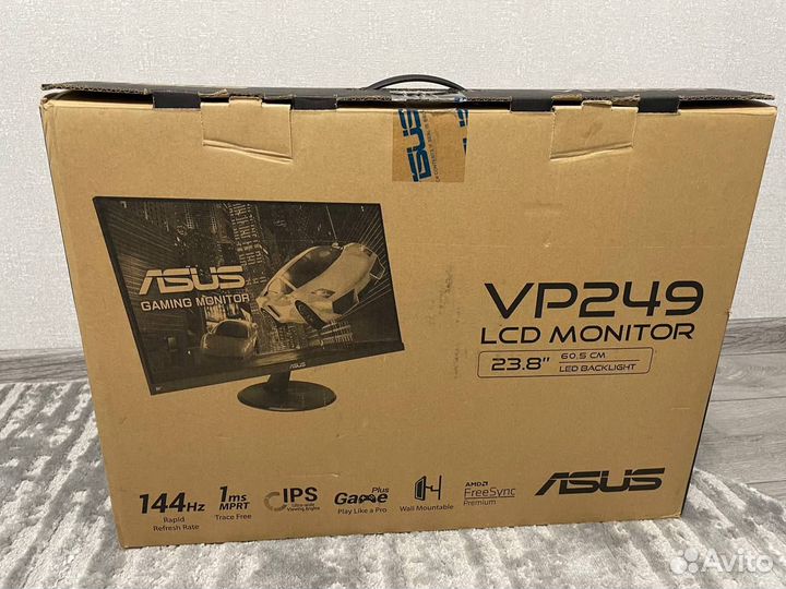 Монитор Asus VP249 QGR (23.8,IPS) 144гц