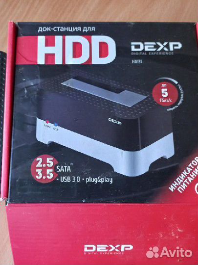 Док станция для HDD 2.5 3.5