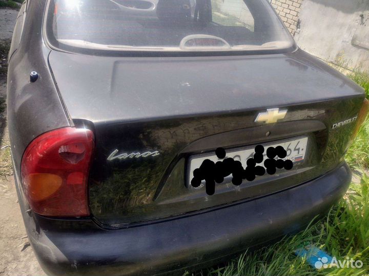 Крышка багажника chevrolet lanos