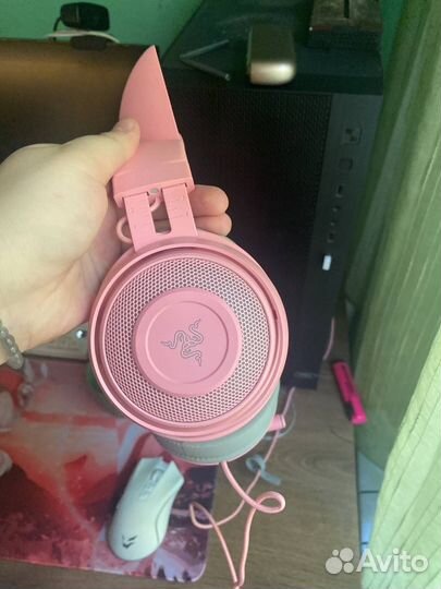 Наушники razer kraken kitty Qartz