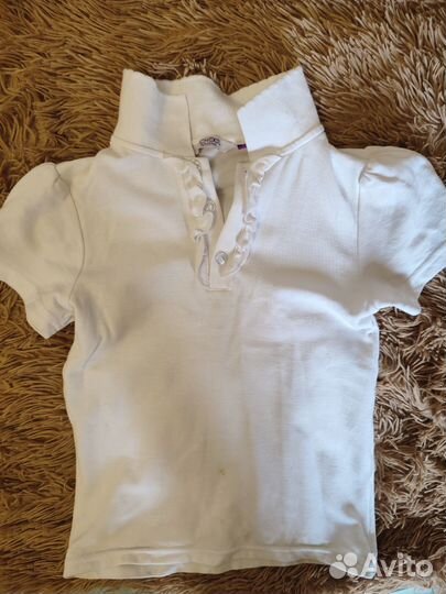 Школьная форма для девочки. Блузы, поло, кофта