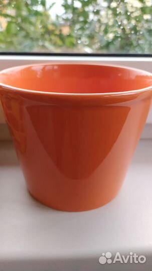 Керамические горшки для цветов бу