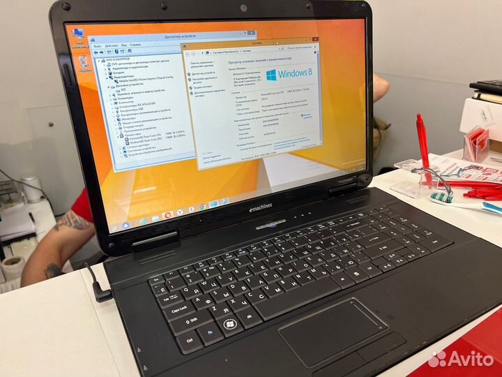 Ноутбук, Emachines g725