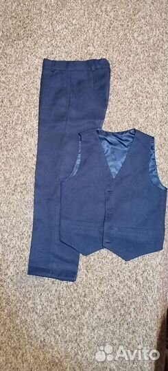 Школьная форма для мальчика серая