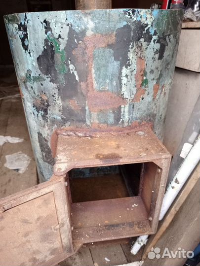 Печ для бани, буржуйка