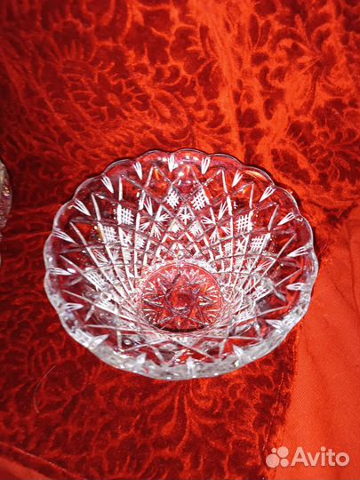 Хрустальные конфетницы хрусталь СССР