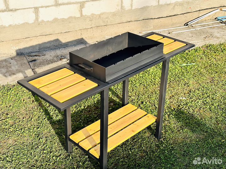 Мангал в стиле loft