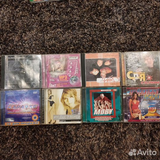 CD диски Караоке, Сплин и т.д