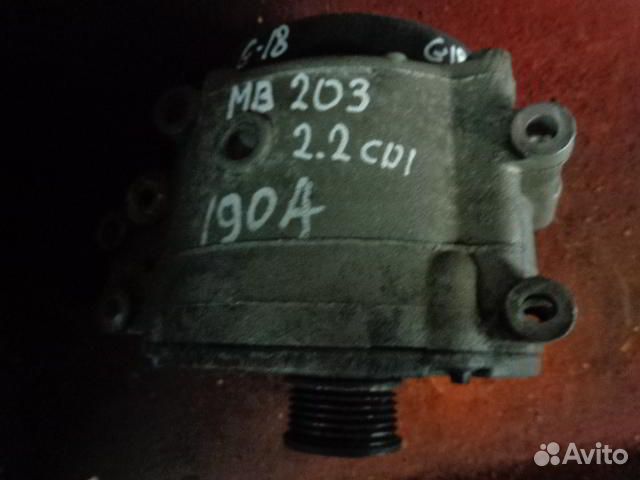 Генератор Mercedes C-klasse W203 0001501750