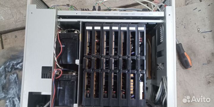 Мини атс panasonic DBS+2 Цифровых телефона
