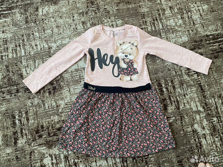 Платье трикотажное для девочки 98