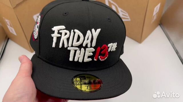 Бейсболка New Era Friday 13th Script Black 7 1/2 купить в Москве по ...