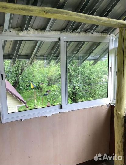 Остекление окон и балконов пвх