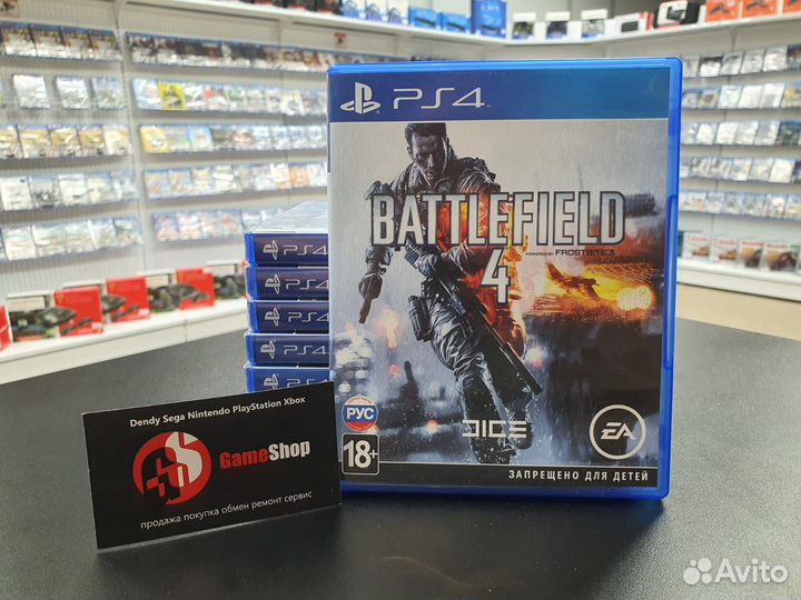 Диск Battlefield 4 PS4