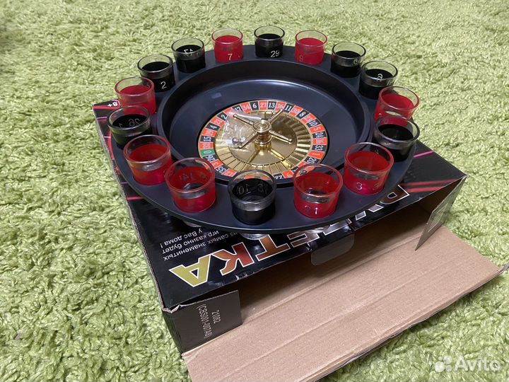 Алкогольная рулетка настольная игра