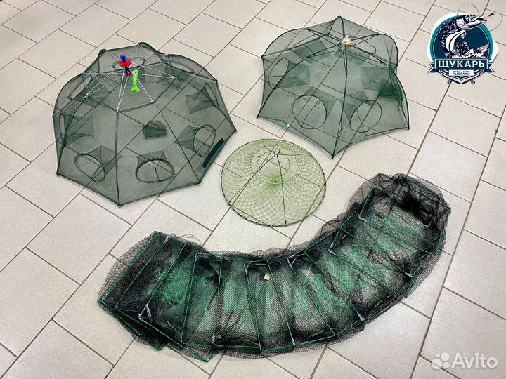 Раколовки различных типов