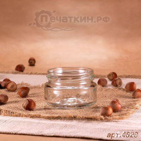 Стеклянные баночки 100 мл
