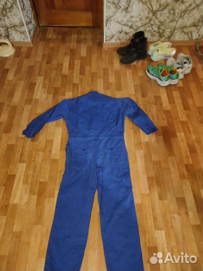 Джинсовый комбинезон спец одежда