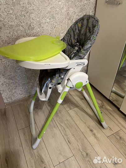 Стул для кормления peg perego zero с рождения