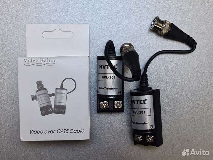 Video balun для камер видеонаблюдения новые