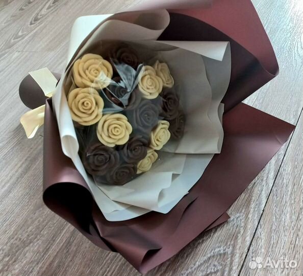Шоколадные розы