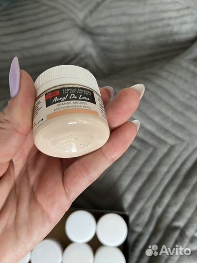 Акриловые краски художественные