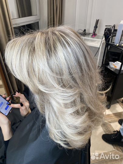 Окрашивания, укладки, стрижки