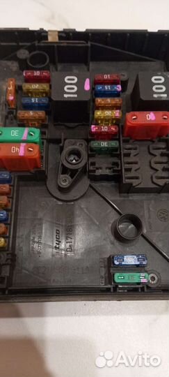 Блок предохранителей volkswagen golf 5