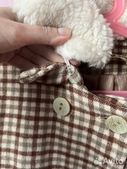 Пальто для девочки 128