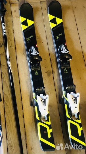 Горные лыжи с креплением