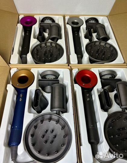 Фен dyson supersonic синий/берлинская лазурь