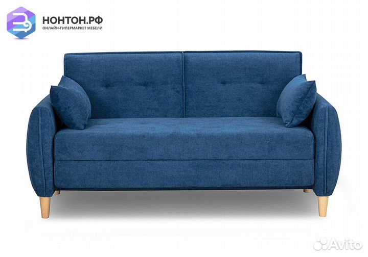 Диван еврокнижка Анита синий