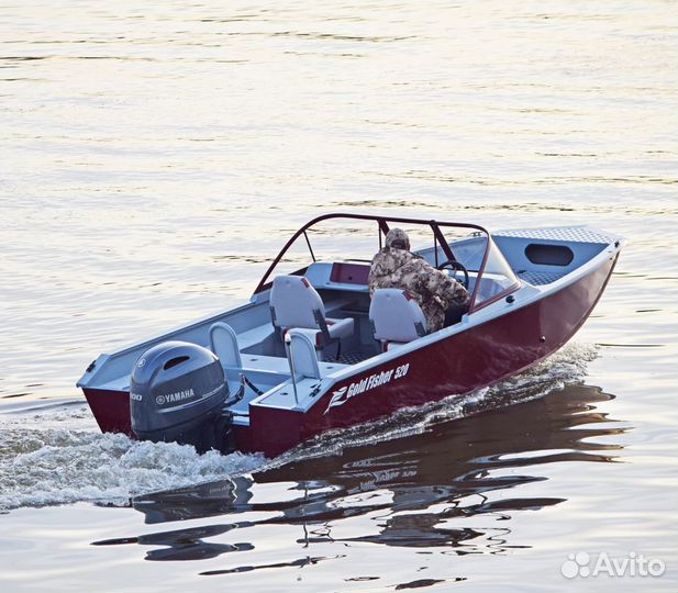 Новый катер алюминиевый Gold Fisher 520 DCM