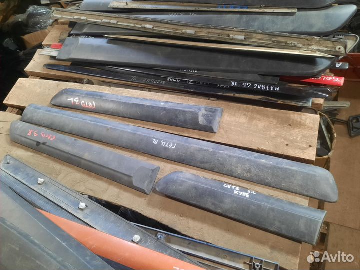 Молдинг двери hyundai getz