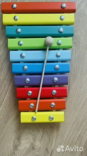 Ксилофон деревянный детский