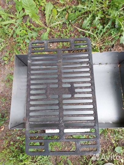 Чугунная решетка гриль