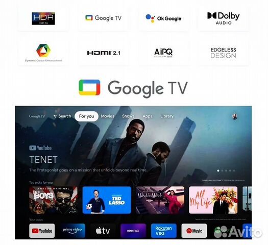 Новый Smart TV TCL 43 HDR (108 cм) Ultra HD 4K объявление продам
