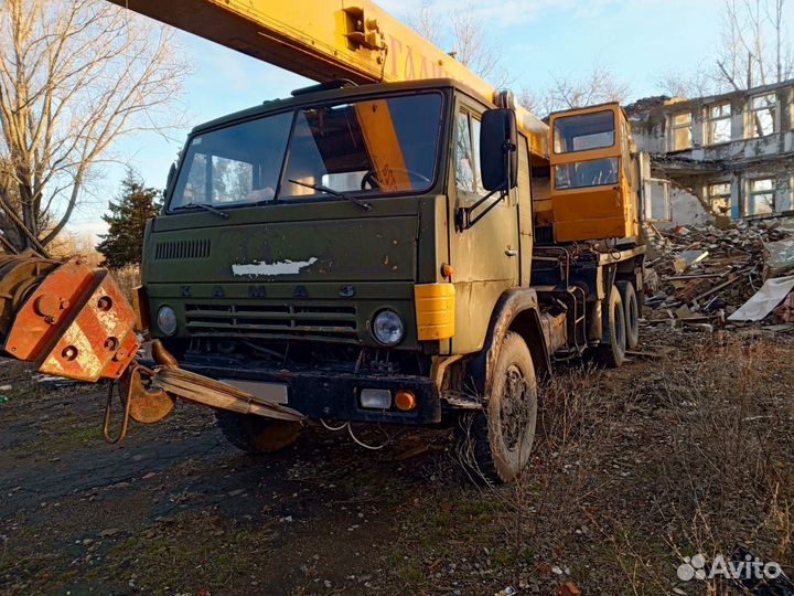 Автобетононасос КАМАЗ СБ-170 (шасси КамАЗ 53213), 1989