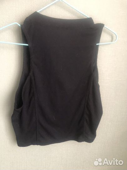 Майка + ремень + штаны 100 лен. Женское 44