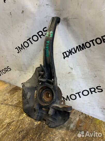 Кулак поворотный правый Hyundai sonata NF передний