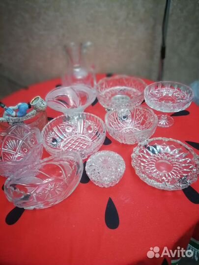Винтажный набор хрусталя. На выбор