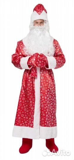 Костюм деда мороза взрослый